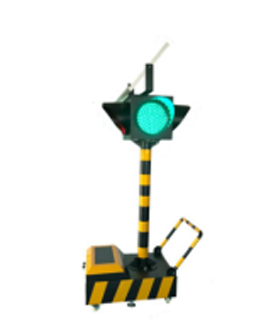 尖扎太阳能移动信号灯
