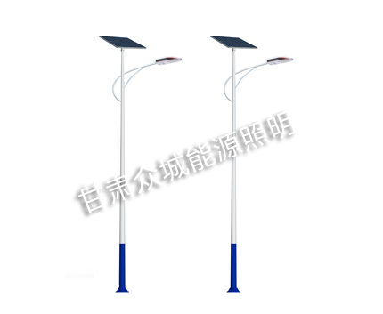 尖扎复兴号太阳能led路灯