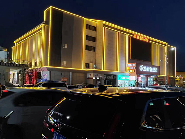 尖扎楼体亮化 尖扎楼体亮化